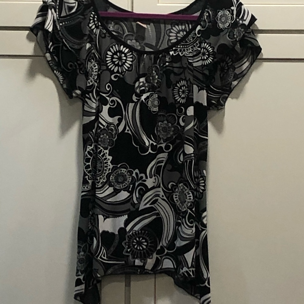 Agenda Skirt - black, white, grey